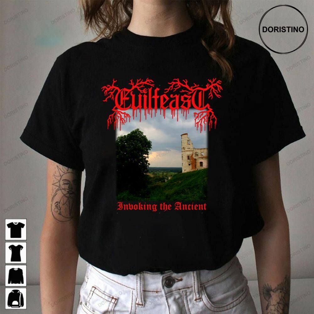 Invoking The Ancient Evilfeast Limited Edition T-shirts